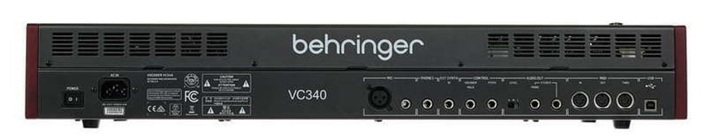 Аналоговый синтезатор Behringer Vocoder VC340