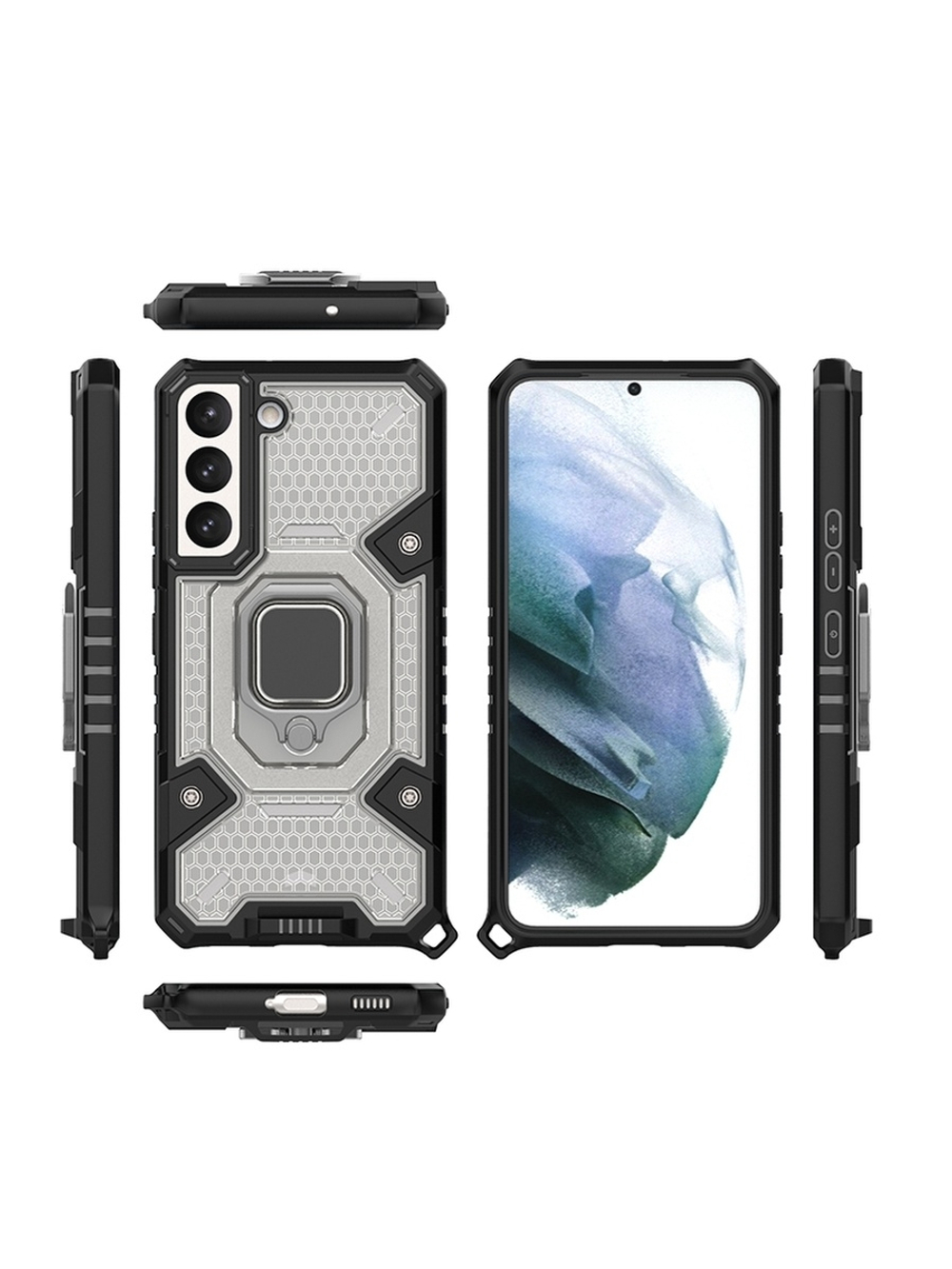 Противоударный чехол с Innovation Case c защитой камеры для Samsung Galaxy S22