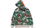 A Bathing Ape Liquid Camo Shark Relaxed Fit Full Zip Худи