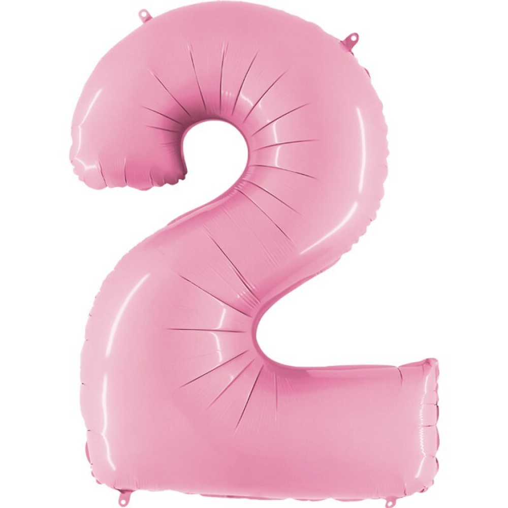Г ЦИФРА 2  40" Пастель Pink