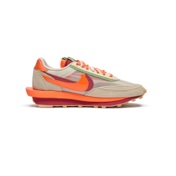 Кроссовки Nike LD Waffle x Sacai x CLOT "Kiss of Death Net Orange Blaze"