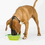 Намордник Muzzle Flex, резина, L–XL (35 см, длина лобного ремня до 30 см), чёрный, Trixie
