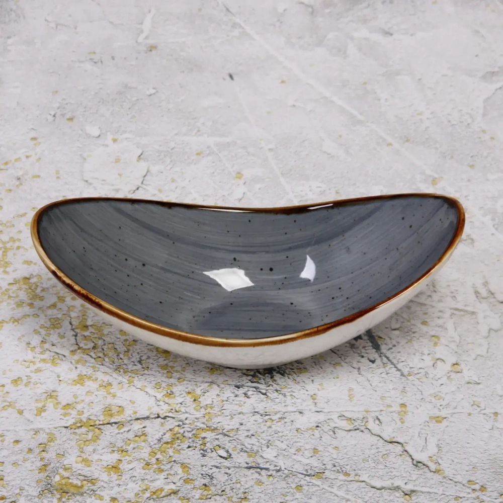 Салатник керамический «Corsica blue» 24,8*13,1*8,5см