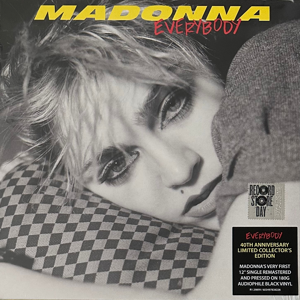 Madonna ‎– Everybody (Европа 2022г.) 12", 45 RPM