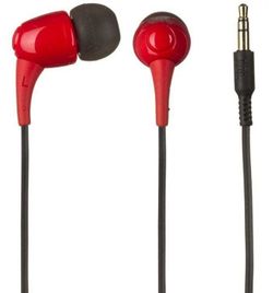 Наушники JBL T100 Red, внутриканальные