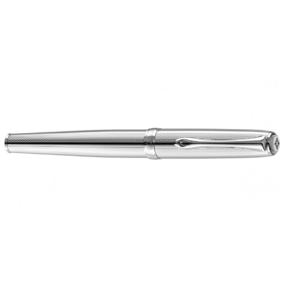 Перьевая ручка Diplomat Excellence guilloche stripes chrome M (D20000697) 1