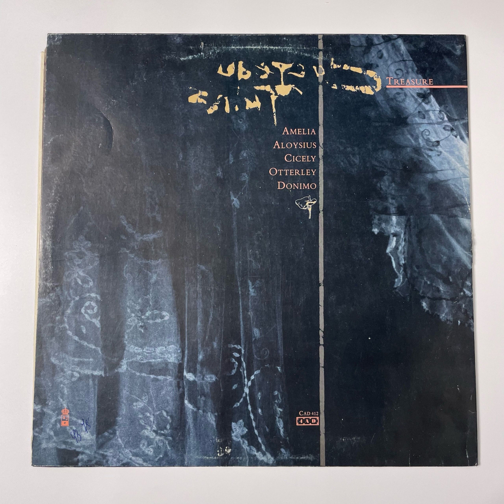 Винтажная виниловая пластинка LP Cocteau Twins Treasure (Литва 1991)