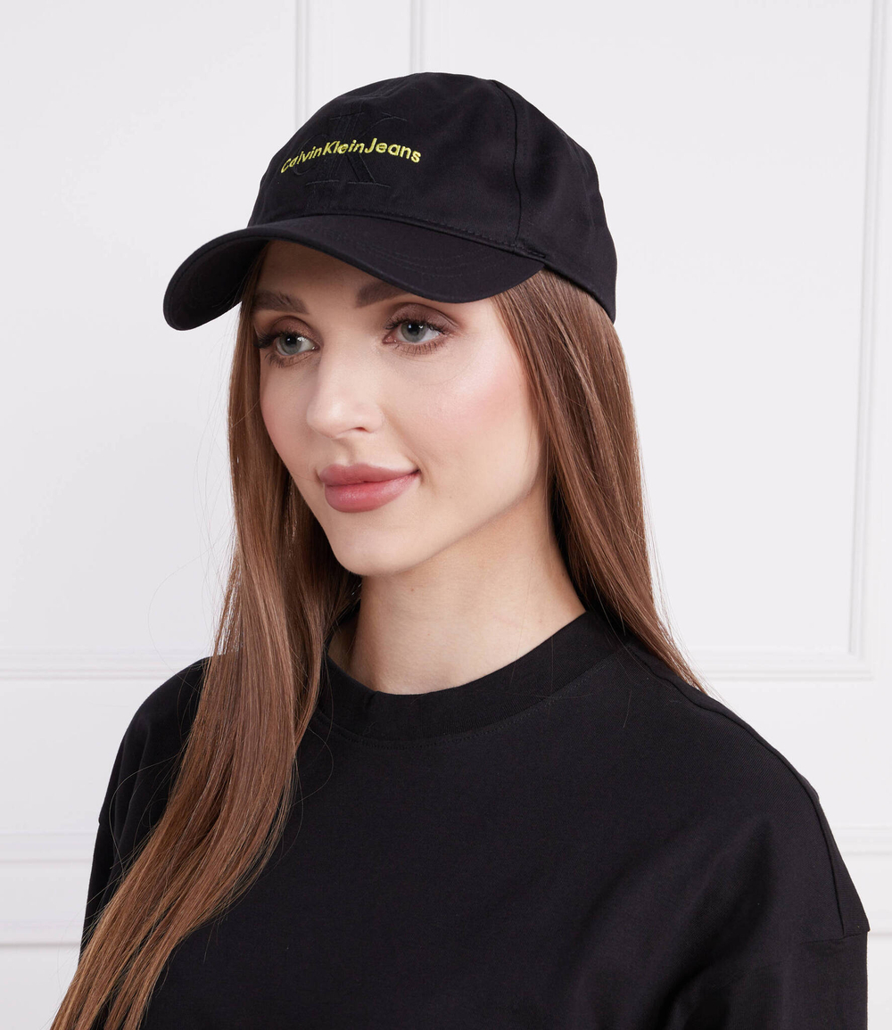 кепка ckj monogram CALVIN KLEIN JEANS - черный(K60K606624)