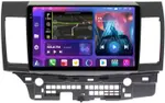 Магнитола для Mitsubishi Lancer X 2007-2016 - FarCar BM037M-2K монитор 10.36" 2K QLED на Android 14, Быстрая, CarPlay, 4G SIM-слот
