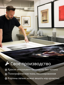 Картина Огонь в его глазах 40х60 1 шт.