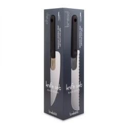 Набор ножей 4 предмета Trebonn Chopping boards and Knives черный