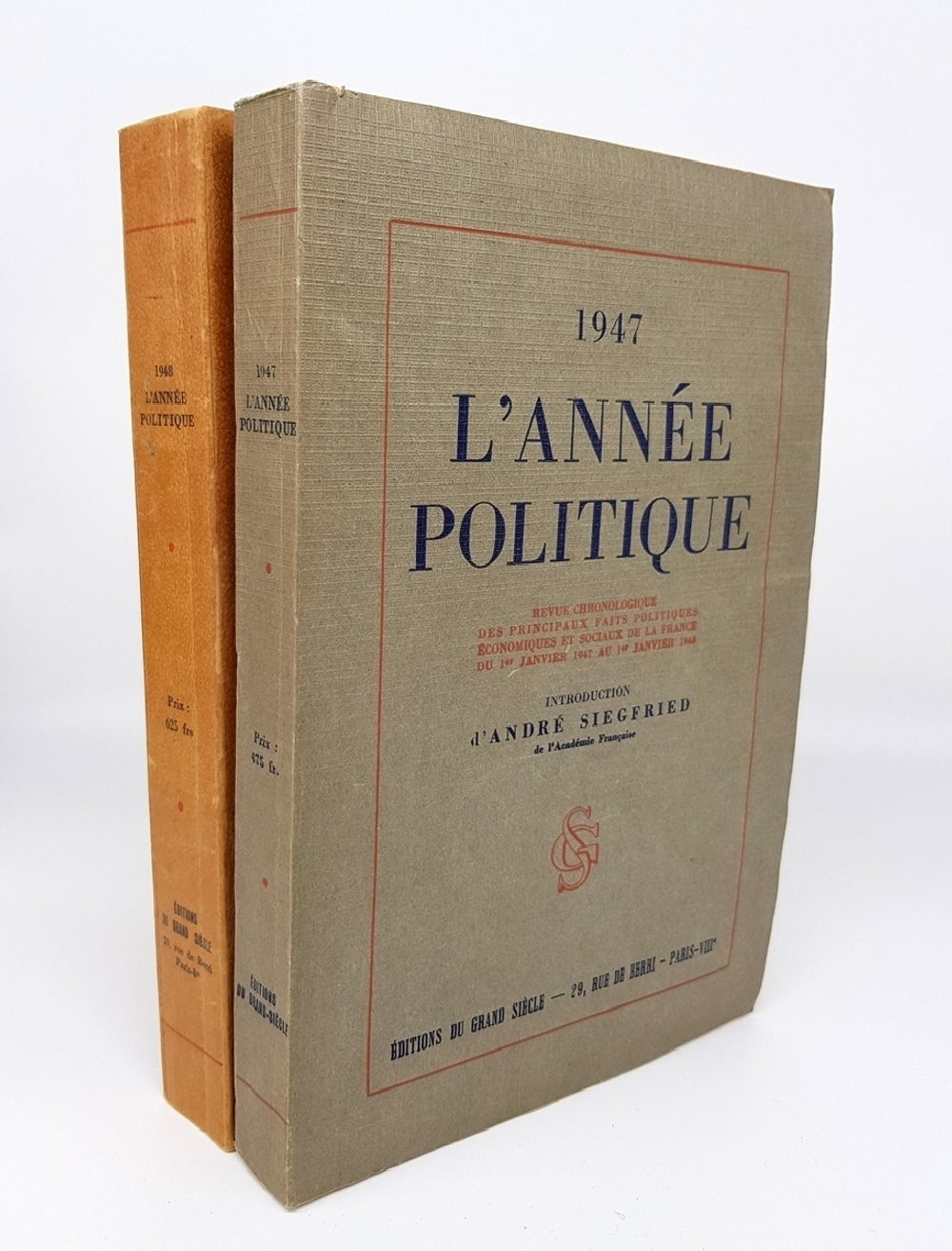 "Lanne politique, conomique, sociale et diplomatique en France