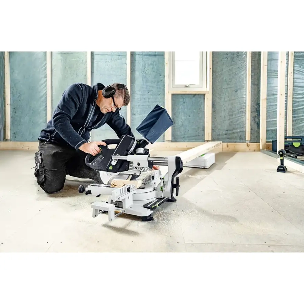 Аккумуляторная торцовочная пила с протяжкой KAPEX KSC 60 EB 5,0 I-UG-Set FESTOOL 577958