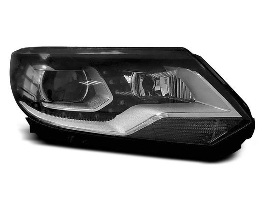 Передние фары drl black для Volkswagen Tiguan 2(II)