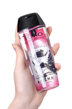 Вкусовой лубрикант Shunga Toko Aroma, клубника и шамп, 165 мл
