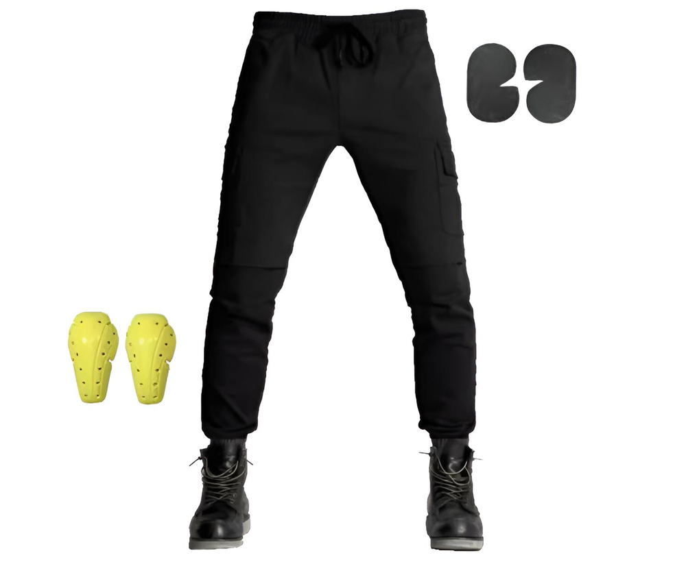 Джинсы Komine чёрные 3XL