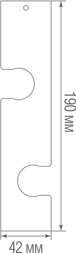 Размеры Surface mount 190VB2
