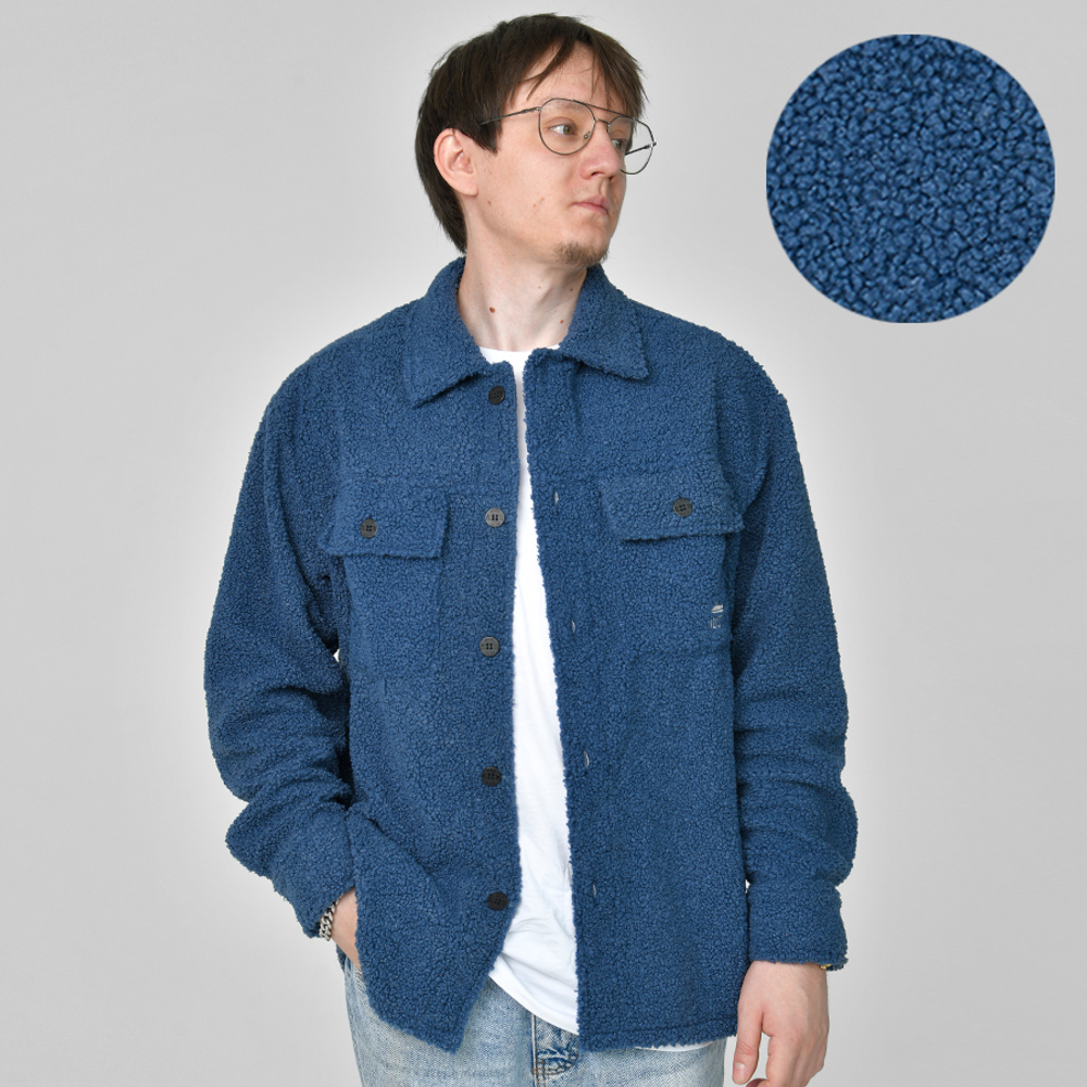 Рубашка из искусственного меха Shirt Seal Denim