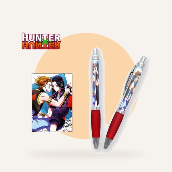 Ручка Hunter X Hunter — на фирменном фоне OH MY GEEK