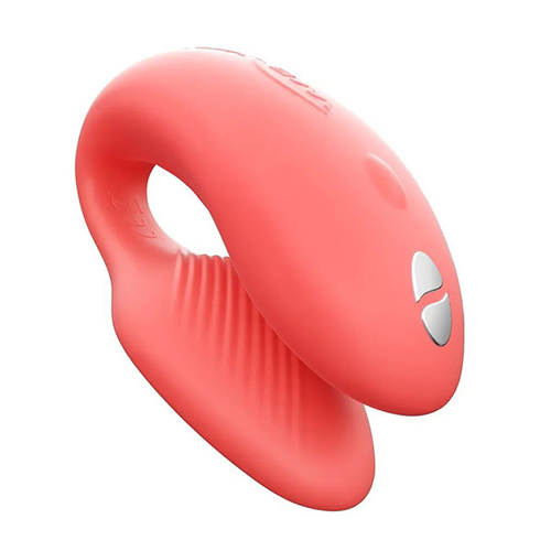 Коралловый вибратор 7,8см для пар We-Vibe Chorus Crave Coral SNHR5SGA