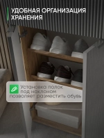 Универсальная тумба в прихожую ТРИО-МДФ-7-6
