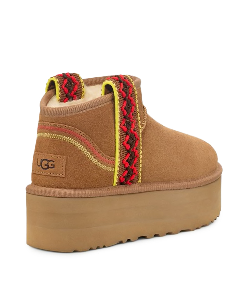 ULTRA MINI BRAID PLATFORM-chestnut