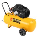 Компрессор масляный воздушный Denzel DKV2200/100, Х-PRO 2.2 кВт, 400 л/мин, 100л