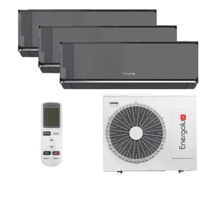 Мульти сплит-система Energolux на 3 комнаты (20+20+20 кв.м.) Geneva Black