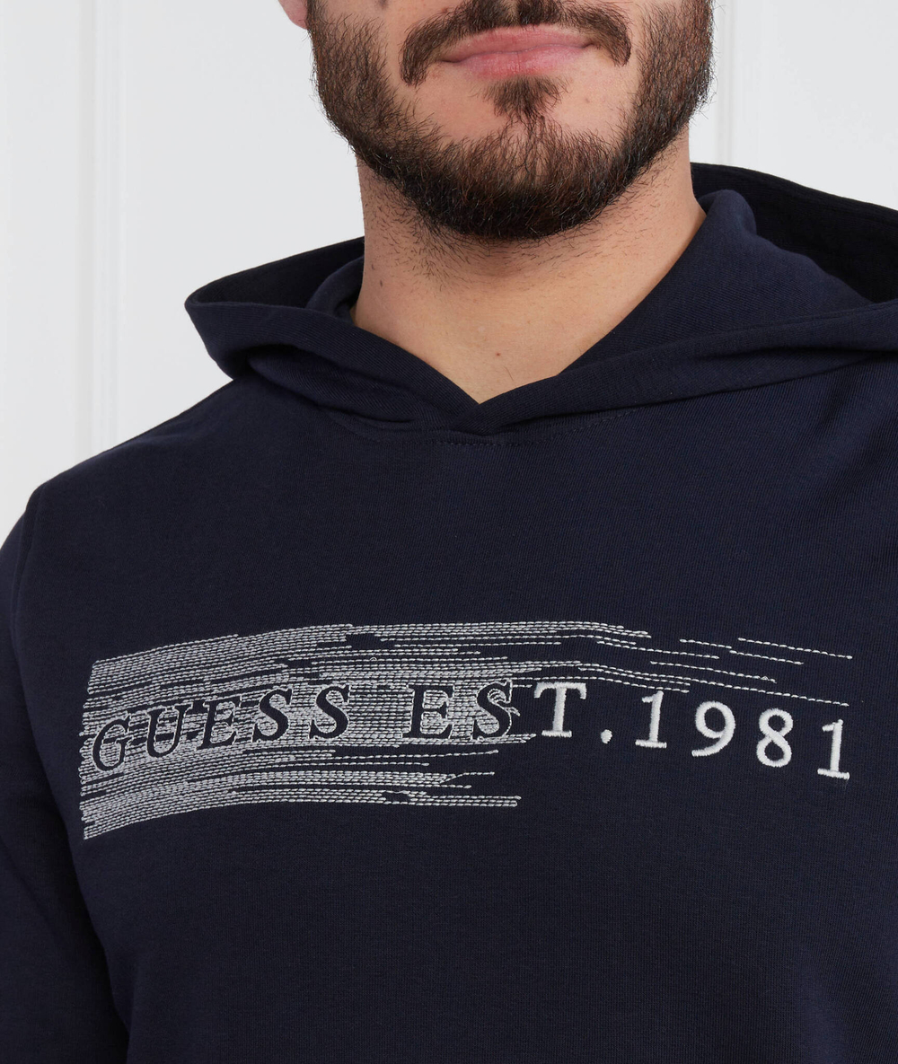 Худи BEAU GUESS - темно-синий(M3YQ36 KBK32)