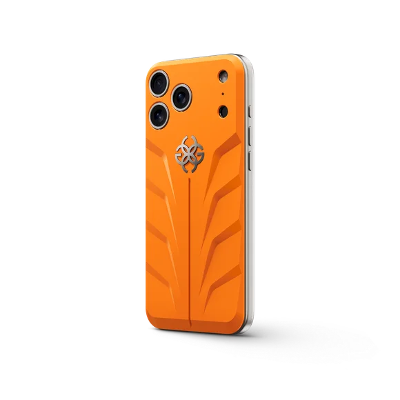Чехол для iPhone 17 на магните - RSR17 - SUNSET ORANGE