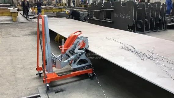 Машина для снятия фаски NKO UZ-18 Hardworker с автоподачей