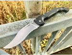 CS_29AXVS Extra Large Voyager Vaquero Serrated - нож склад., рук-ть Griv-EX, серр. клинок AUS10A