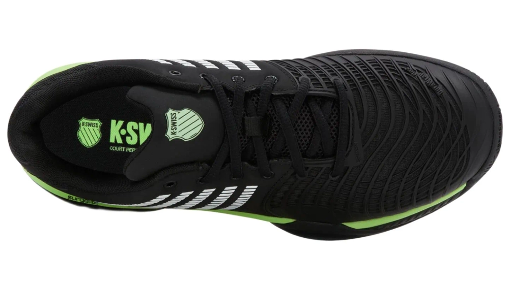 Теннисные кроссовки K-Swiss Express Light 3 - black/soft neon green