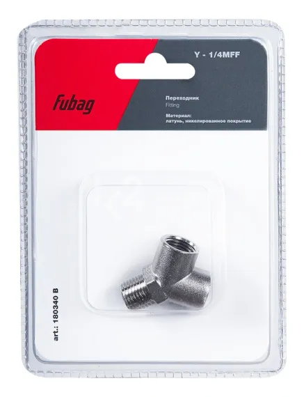 Переходник Fubag Y 1/4"MFF в блистере