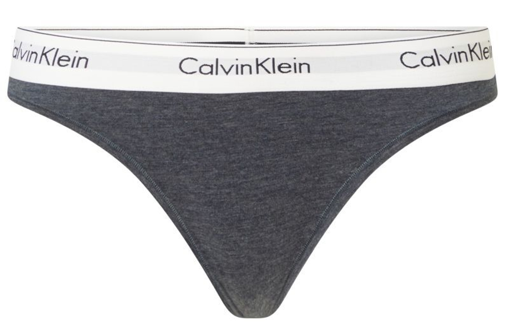 Majtki Calvin Klein Thong 1P - небесный