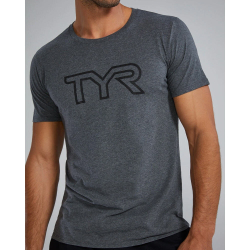 Футболка мужская TYR MEN'S ULTRASOFT LIGHTWEIGHT BIG LOGO