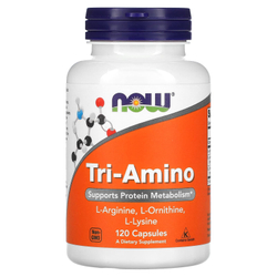 NOW Foods, Tri-Amino, 120 Capsules | Tri-amino, 120 kapsula