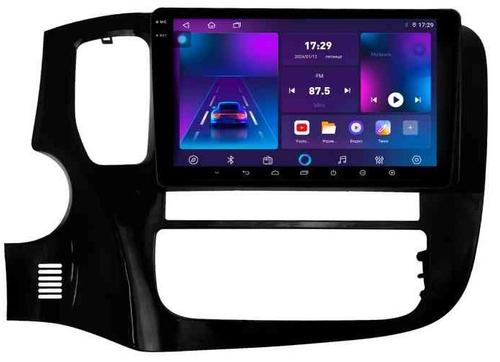 Магнитола для Mitsubishi Outlander 3 2012-2022 (левый руль) - Parafar PF230T2LUX1RN2K на Android 13, Быстрая, QLED+2K, CarPlay, 4G SIM-слот