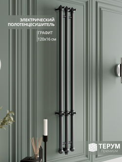 Полотенцесушитель Винтаж 3 120х16 Графит