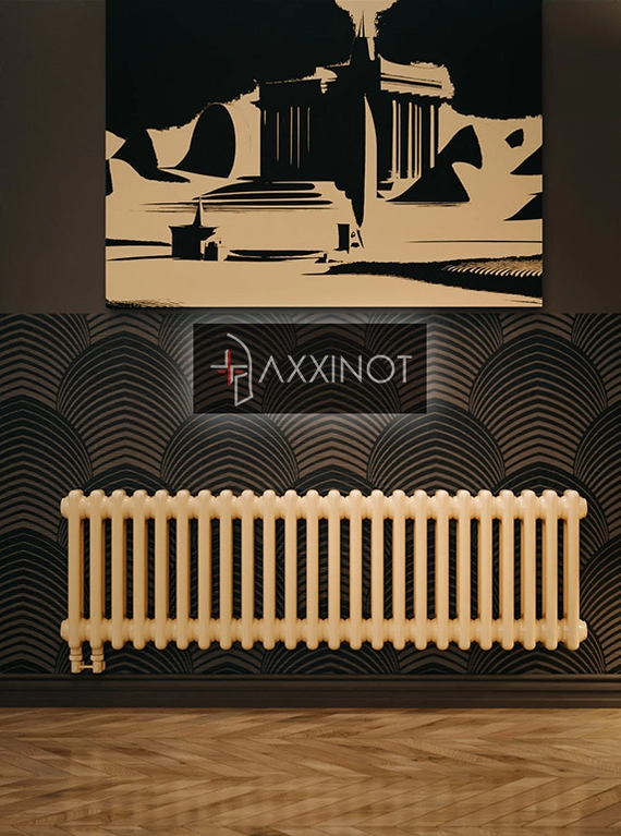 Axxinot Sentir 2037 - двухтрубный трубчатый радиатор высотой 370 мм, нижнее подключение