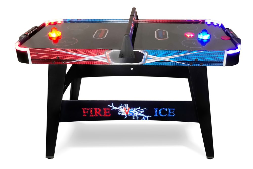 Игровой стол - аэрохоккей "Fire &amp; Ice" 4 футов