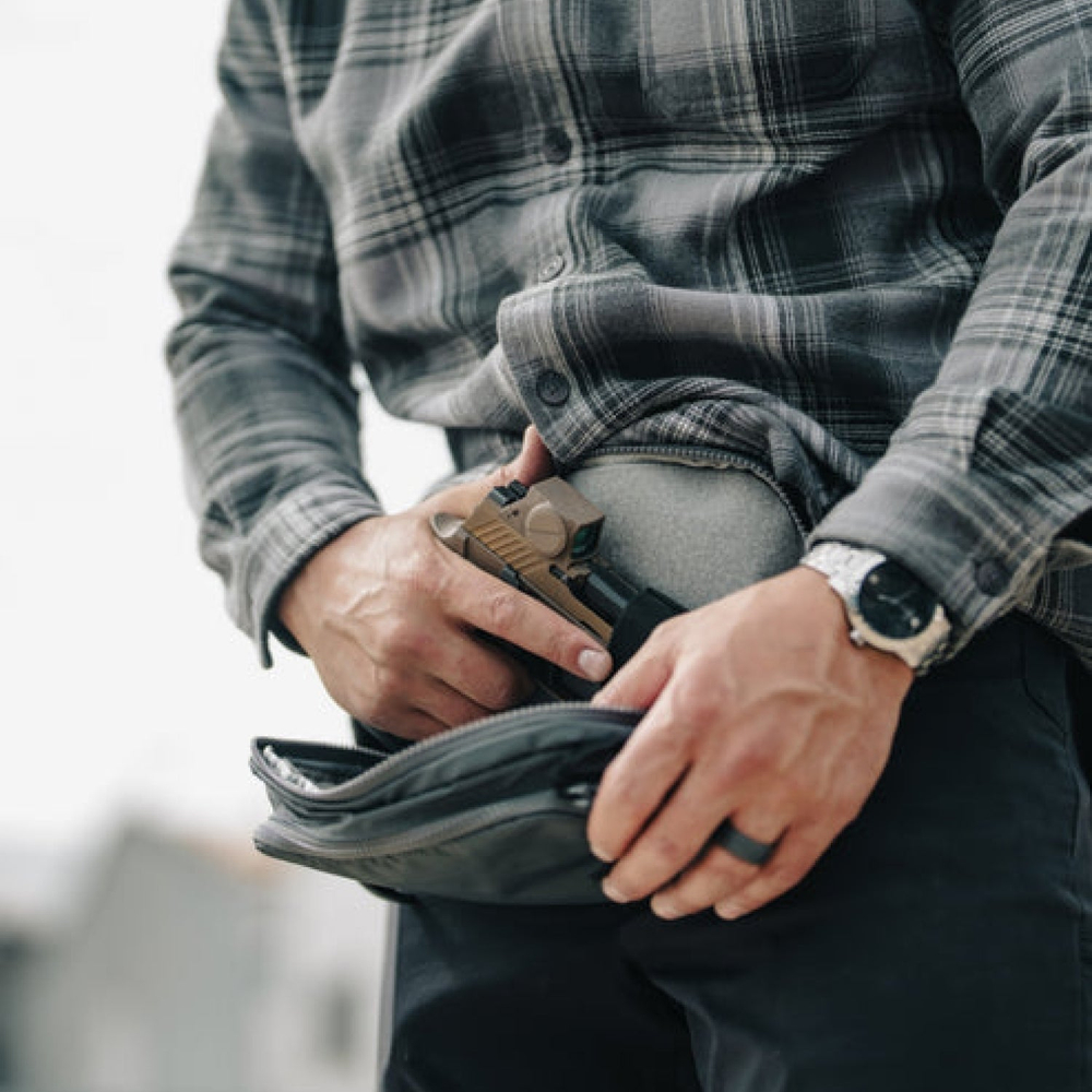 Сумка поясная Eberlestock Fade Flex Gray Steel