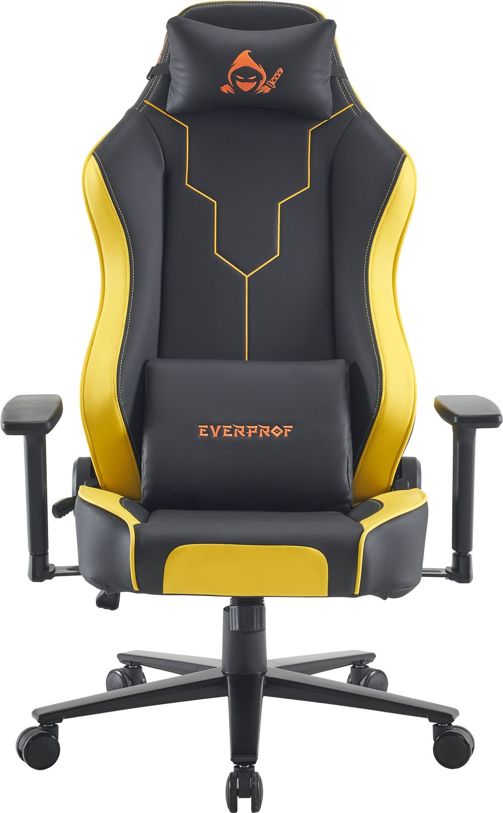 Кресло Everprof Rapid Экокожа Желтый