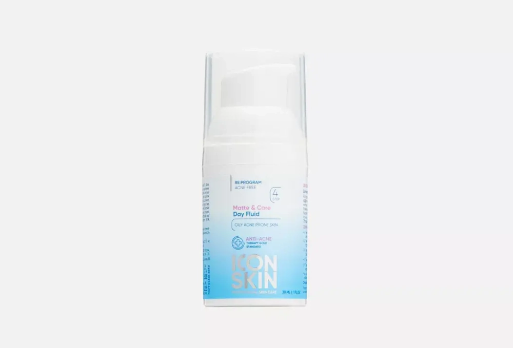 ICON SKIN Matte&Care Day Fluid Дневной флюид для жирной и проблемной кожи