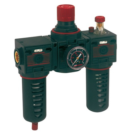 Блок подготовки воздуха с регулятором давления 1/2", GARTEC (Италия)