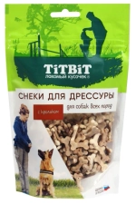 TITBIT Лакомство для собак "Снек для дрессуры с кроликом" 0,1 кг