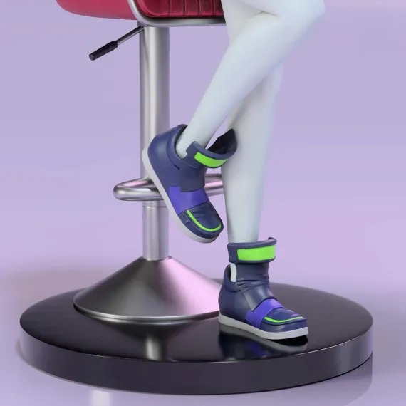 Rebecca in the Bar - Cyberpunk: Edgerunners