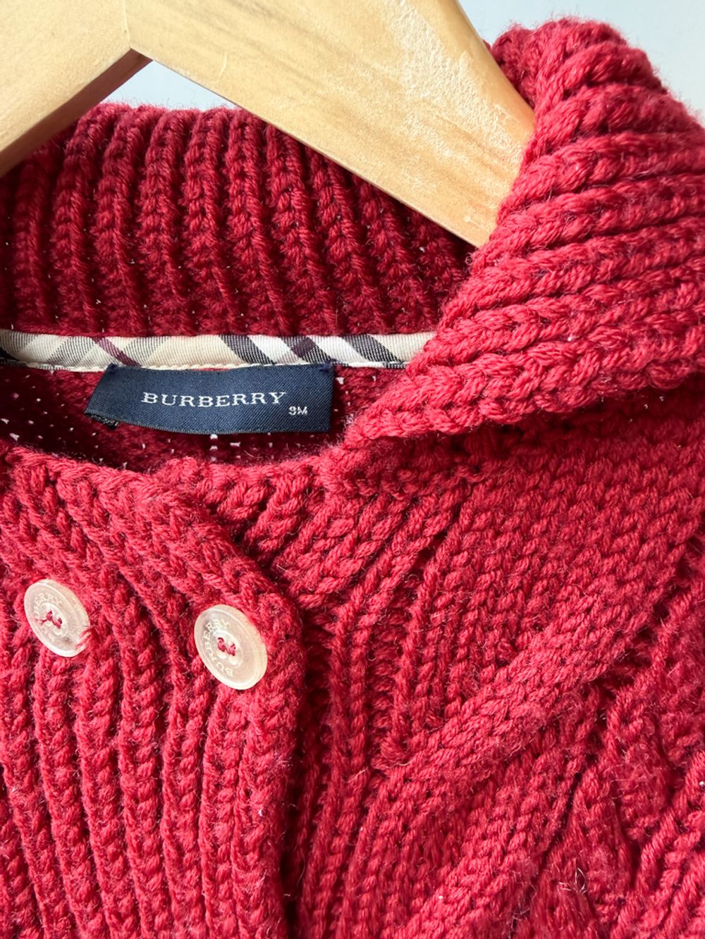 Шерстяной кардиган Burberry, 74