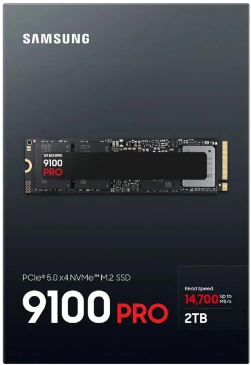 Накопитель SSD M.2 2280 Samsung 9100 PRO 2000 ГБ