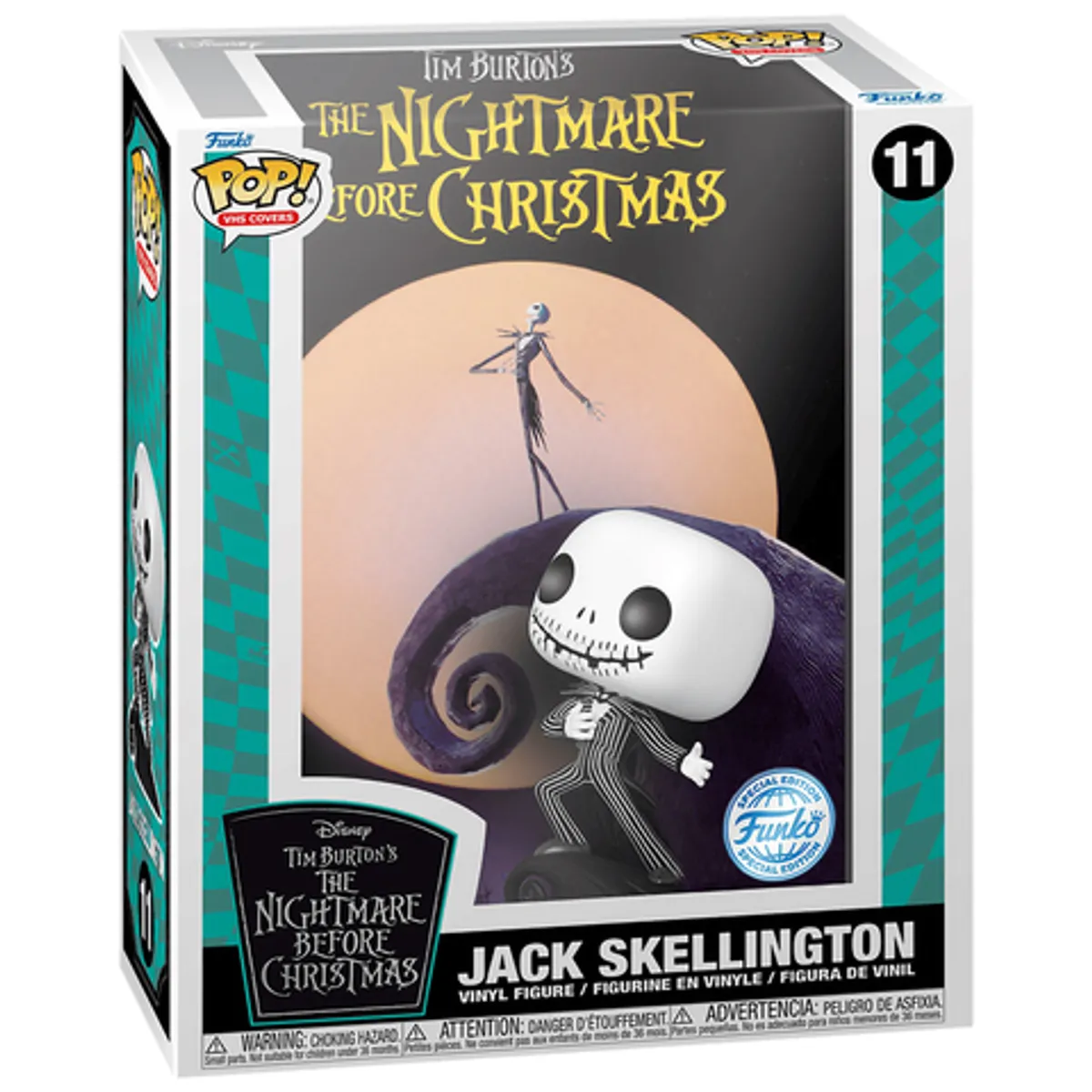 Фигурка Funko POP! VHS Covers the Nightmare Before Christmas: Jack Skellington (Exc) (11)